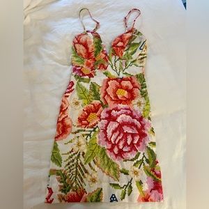 Farm Rio Floral Mini Dress